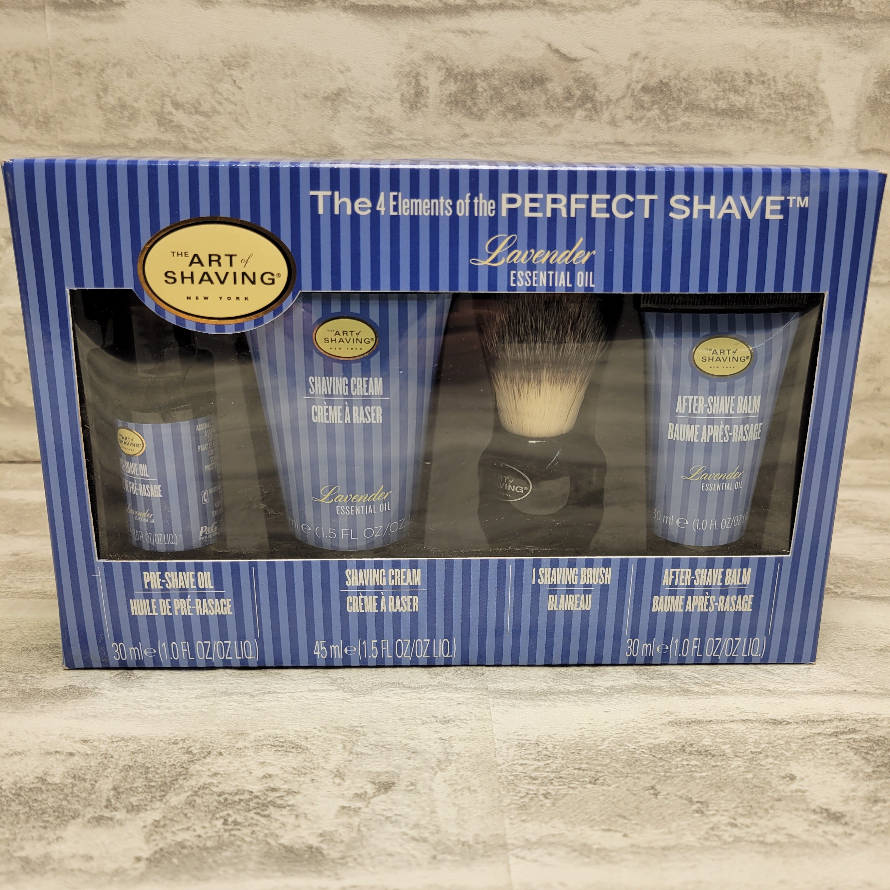 The Art of Shaving Lavender Mid-Size Kit for Men (7619980361966)